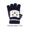 Accessoires pour cheveux unisexe enfants portables garçons fille hiver automne enfants gants mitaines à doigts complets tricotés dessin animé BearHair
