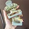 Wholesale Fashion Girls Hair Clip Fresh Olive Green Vintage Hairpins Claw for Women Side Hair Clips