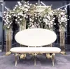 3PCS Luxury Wedding Decoration Floral Arrangement Rack Party Flower Wall Arch Frame Welcome Sign Flag Stand Home Screen Door Birth5584729