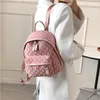 Burminsa Letters Small Backpack for Women Brand Designer Teenager Girls Daily School Bags Luxury Cine Travel Bagpack Trends 20226899302