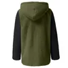 여자 모피 코트 따뜻한 후드 가드 재킷 겨울 지퍼 캐주얼 패치 워크 루스 패션 가짜 모피 파카 플러스 크기 5xl