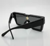 Moda Luxury Sunglass Cyclone Sunglasses Frame quadrado vintage Rodoid Diamond Glasses Avant-Garde Style E31V