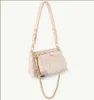 M46093 Sunmmer Stardust Multi Pochette Torka na ramię wytłaczane monogramy skórzane damskie luksusowe body