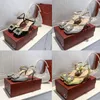 Designers de luxe chaussures habillées femme talons strass boucle carrée sandales couleur unie stiletto poisson bouche sandale taille 35-40