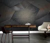 Aangepaste 3D Wallpaper Mural Rock Music Samenvatting Art Achtergrond Wall Design Woonkamer Slaapkamer Lounge Decaration Wallpapers on the Walls