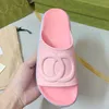 Designer summer macarone thick soled slippers holiday beach shoes shoe height 4-5cm with box size 35-41