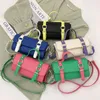 Luxe dames pu lederen handtassen dames blauw groene schoudertassen ontwerper vrouwelijke crossbody tassen bakken avondkoppeling portemonnee