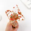 Korean Women Summer Fruit Series Hair Claws Clips 7.5cm Round Fashion Watermelon Orange Girls Hairpin Hair Accessories