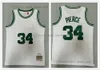 Camisas de basquete retrô 5 Kevin 34 Paul Garnett Pierce 6 Bill 20 Ray Russell Allen Larry 33 Jersey Bird Black 1962-63 2007-08 Mens S-xxl