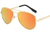 Einzelstrahl-Metall-Luxus-Sonnenbrille für Herren, Sternkröte, modische Sonnenbrille für Man244k