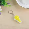 Parti Favor 4 Renk Moda Anahtar Yüzük Mini El Fenerleri UV Para Dedektörü LED KEYCHAIN ​​LIGHT MULTOLOR Küçük Hediye