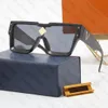 Gepolariseerde Zonnebril Dames Heren Designer Zonnebril Met Ruit Kristal Modemerk Adumbral Eyewear Sunglass Case