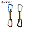 Xinda Professional Safety Lock Extenders gerade gebogene Karabiner Klettern QuickDraw Sling Mountaine Outdoor Protect Kits J220713