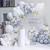 Balloon Garland Arch Kit Kit Wedding Party Decoration Confetti Latex Balloons Revelp Gênero Revelar