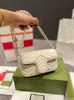Women Designers Luxurys Crossbody Bags Shoulder Bag 23SS New Fashion Belt Purses High Quality Macaron Color Totes Handbags Girl Powder