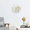 Decorative Flowers & Wreaths Hanging Wall 3D Ceramic Flower Decor Creative Artificial For Bathroom Office DiningDecorative