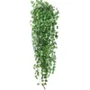 Decorative Flowers & Wreaths 12pc Artificial Leave Garland Fake Green Leaf Ivy Vine Plant Wall Hanging Wedding Party Home Garden DecorDecora
