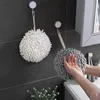 Двухсторонняя подвесная кухня ванная комната полотенца быстрых сухого впитывания микрофибры руки шарикового полотенца Chenille JLA13240
