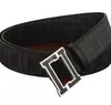 2022 Cintura da uomo in vera pelle di design di alta qualità Larghezza 4,0 cm Cinture di moda da uomo Cintura da uomo con fibbia nera Cintura Cintura Ceintures F Cintura per donna G￼rte DE