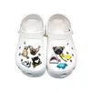 Beaux Animaux Chien Croc charmes Mode Amour Chaussures Accessoires Pour Décorations Charmes pvc doux Chaussures Charme Ornements Boucles comme cadeau de fête