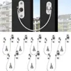 8Pcs Window Locks Children Protection Lock Stainless Steel Window Limiter Baby Safety Infant Security Window Locks Safe Products 220707