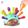 Baby toys Spielzeug Training Grip Ability Juguetes Didacticos Plastic Fine Motor Learning Resources Spike Hedgehog Toy