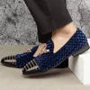 Neue männer samt loafer bestickt freizeitkleidung bühne schuhe Mode männer flache große größe zapatillas hombre b3