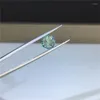 Perline Altro Moissanite sciolta 2022 Taglio brillante 1-2 carati D Colore VVS1 Diamond Test Past Pietra preziosa blu Per anelli di fidanzamento GioielliAltro