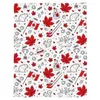 Blankets Canadian Flag Texture Throw Blanket For Sofa Soft And Comfortable Flannel Children Gift Travel CampingBlankets BlanketsBlankets