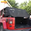 Bawa Car Trunk Sunshade Mesh Top Cover voor Jeep Wrangler JK 2007-2017 4 Deuren Anti UV Zon Bescherming Insulatie Netto Accessoires H220425