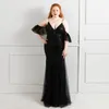 Abiti taglie forti Abito da sera da donna con paillettes per la festa nuziale Pizzo formale Maxi slip Matrimoni lunghi Donna Ospite Veli elegantiPiù