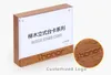 A5 A6 magnetic menu holder board wood block acrylic frame name card display stand advertising wooden table Desk Sign Label H2408