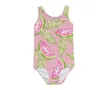 Kids Girls Designer Swimwear Onepieces mignon Kid Imprimé Bathing Fssuite Baby Children Clothes Bikinis Swimming9257750