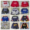 Mężczyźni po prostu don kieszonkowy zamek błyskawiczny Penny hardaway krótkie retro klay thompson drespants noś Elastyczne talia Hip Pop Sport sport