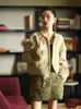 chan2022west suit 자켓 새로운 가을 겨울 여자 코트 디자이너 중공업 맞춤형 고품질 트위드 캐주얼 코트 여자 다운 재킷 생일 선물