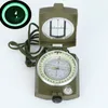 K4580 Открытые гаджеты на открытом воздухе Профессиональный металлический прицел Compass Clinomer Companing Tools Многофункциональный компас