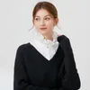 Bow Ties w stylu koreański stojak stojak na koła z koszulą moda koronkowa fałszywa akcesoria do bluzki