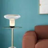 Lampes de table Lampe LED nordique Italie Designer Verre pour salon Chambre Bureau d'étude Décor Lumière Moderne Maison Lampe de chevet Table