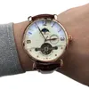 Business Luxury mass relógios de moda Man Wristwatches Mechanical Automatic Smal Dials Work Flywheel Male Watch for Men's Vale243D