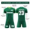 комплект футбольной майки на заказ, мужская футбольная форма, индивидуальная настройка, детские футбольные комплекты, спортивный костюм для взрослых, большой размер 220613