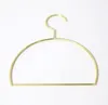 Semicircle Metal Hanger Nordic Style Rose Gold Iron Hangers Rack for Scarf Tie Belt and Towel Clothes Organizer