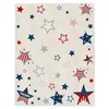 Dekens Independence Day Pentagram Throwd Deken voor Sofa Soft en Comfortabele Flanel Children Gift Travel CampingBlankets