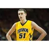 Iowa Hawkeyes Trikots Herren Ryan Kriener Trikot Riley Till Patrick McCaffery Nicolas Hobbs seltene College-Basketball-Trikots individuell genäht