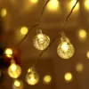 Strings LED Bubble Ball String Lamp 40/50led Garland Battery Powered Lights Fairy For Christams Valentine's DIY Decoration
