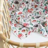 Kangobaby #Premier Quality# High Density Cotton Muslin Receiving Blanket born Baby Gift Decor Accessory 220527