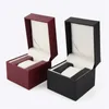 PU Leather Watch Box Jewelry Display Pudełka na rękę Wristwatch Storage Case z poduszką