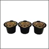 Autres ustensiles de cuisine Cuisine Salle à manger Bar Maison Jardin Nouveau Filtre à café réutilisable rechargeable Compatible Nespresso Capsules souples Paniers A