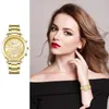 ساعة Wristwatches Fashion Ladies Watch Business حزام عمل غير رسمي