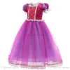 Girl's Dresses Baby Girls Casual Toddler Clothes Kids Clothing Halloween Sophia Rapunzel Summer E3014