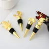 Christmas series Alloy Metal red wine bottle stopper Bar tools